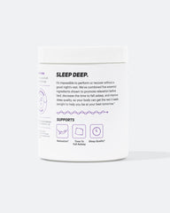 Melatonin ingredient close-up