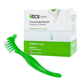 TCS Fresh dental appliance cleaner set – mint flavor, 24 packets