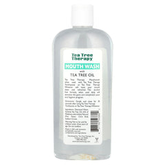 Pack of three Tea Tree Therapy Mouthwash bottles 12 oz each