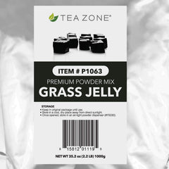 Packaging options for Tea Zone Grass Jelly Powder: jar or can
