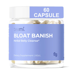 Front view of Teami Bloat Banish bottle