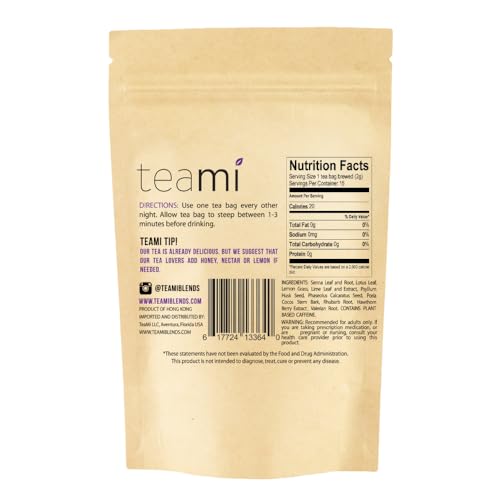 Teami Colon steeping tea cup for a calming bedtime routine.