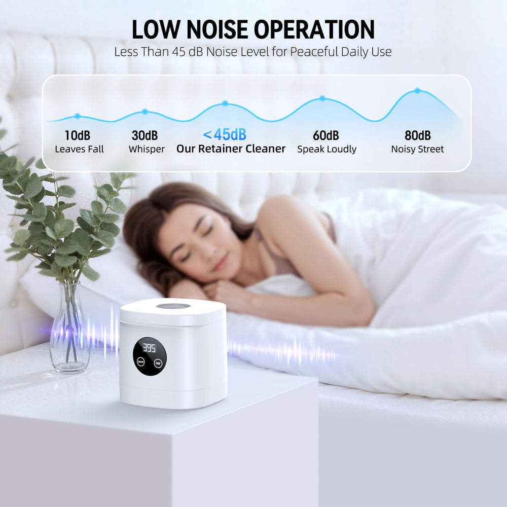 Compact white design suitable for home use