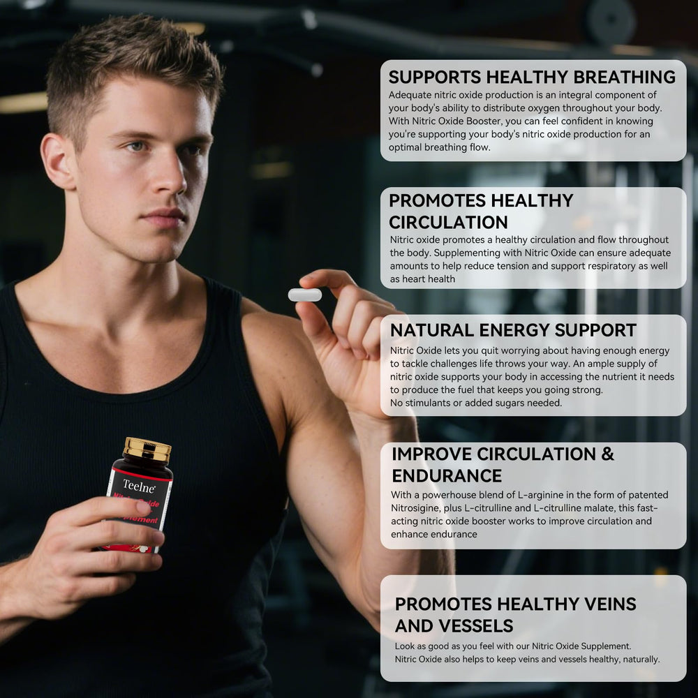 Supports healthy circulation and vascular health with nitric oxide