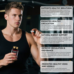 Supports healthy circulation and vascular health with nitric oxide