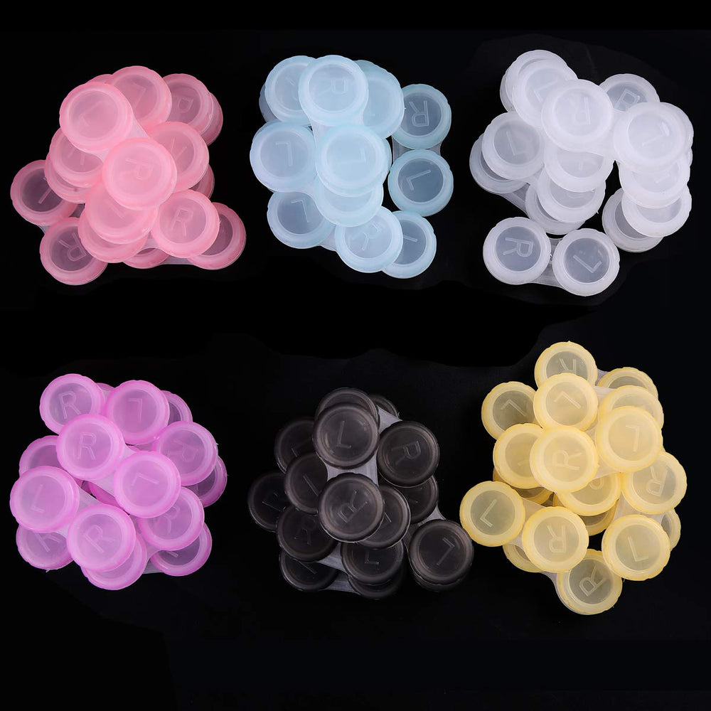 Bulk 60-pack lens cases for replacement and gifting