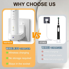 Cordless wall charger design for Philips Sonicare