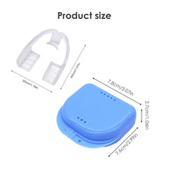 Soft silicone night guard for teeth grinding
