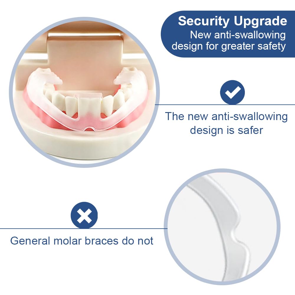 Organizer box included with pack of 30 mouth guards