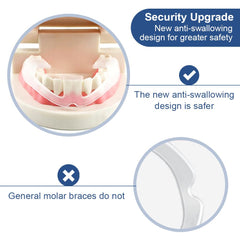 Organizer box included with pack of 30 mouth guards
