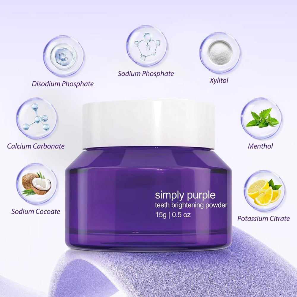 Close-up of the powder texture