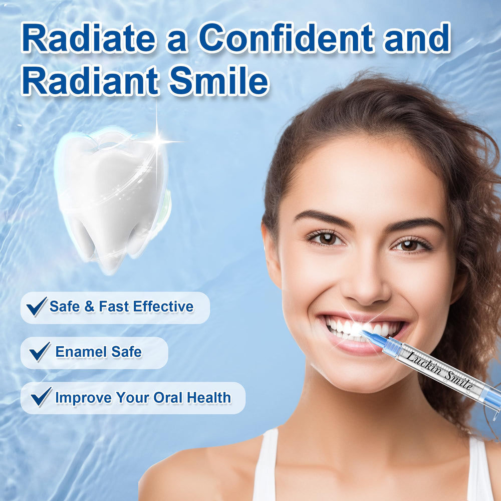 Syringe-style refill gel for at-home whitening precision
