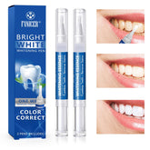 Teeth whitening pen with mint-flavored gel