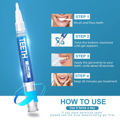 Boxed Teeth Whitening Pen 5-pack with 70+ treatments