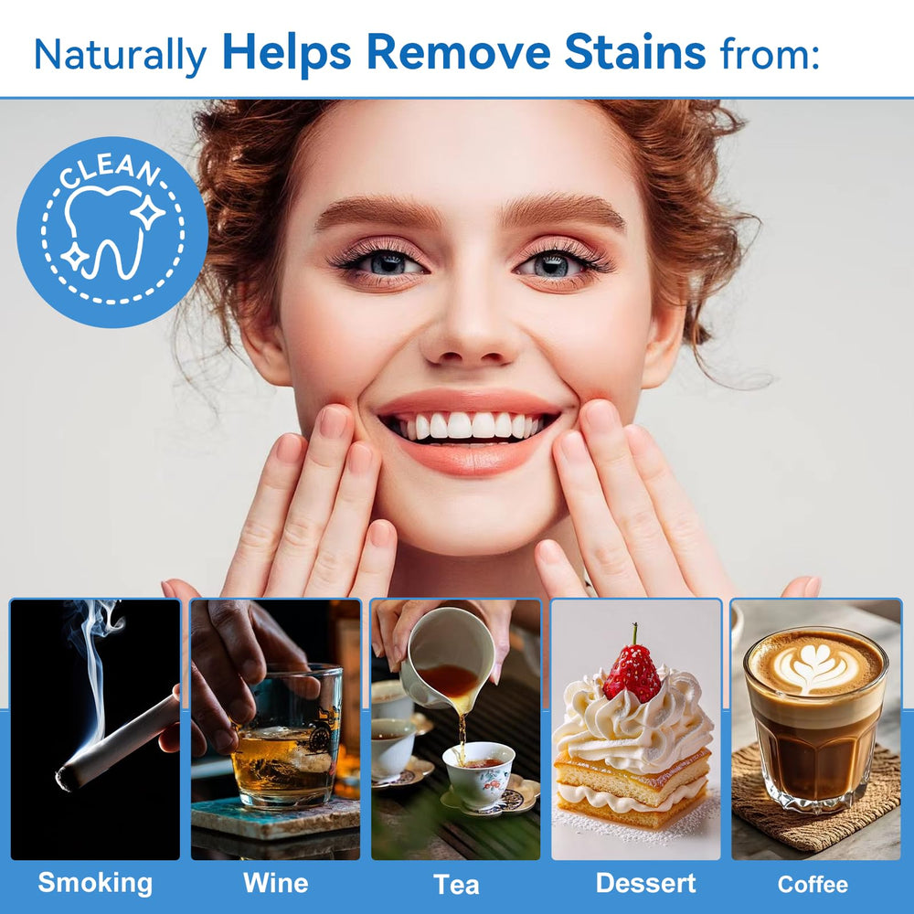 Hydroxyapatite-based remineralizing enamel-strength formula illustration