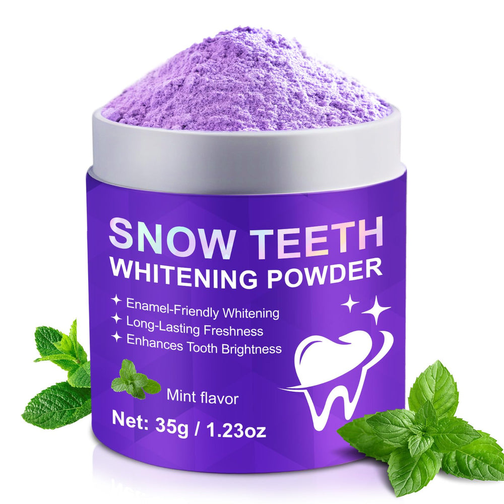 Bottle of teeth whitening powder 35g