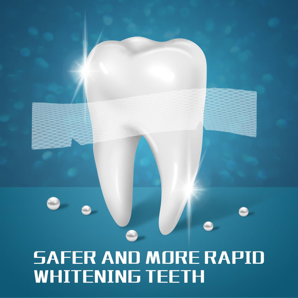 30-minute whitening session using strips