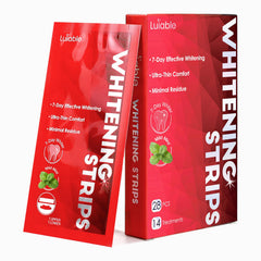 Teeth whitening strips packaging