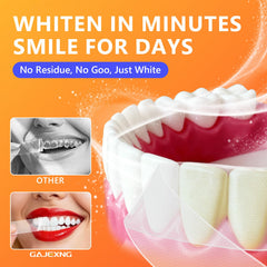 Enamel-safe whitening formula with peppermint oil