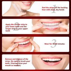 Whitening results progress after 14 days