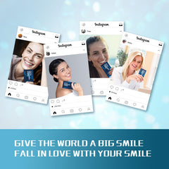 Whitened teeth showing removal of coffee, tea, and wine stains