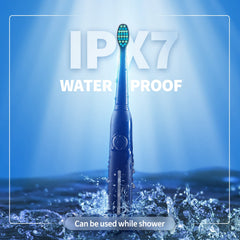 IPX7 waterproof symbol and compact travel-ready design