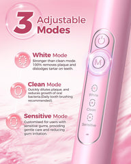 Sensitive mode on TEETHEORY toothbrush