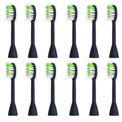 Tekgani Philips One replacement heads Navy Blue – 12 pack, front view