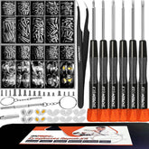 TEKPREM eyeglass repair kit case with tools