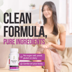 Illustration of pomegranate seed oil for Teliaoils supplement