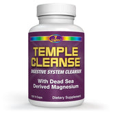 Temple Cleanse 120 capsules bottle – front view