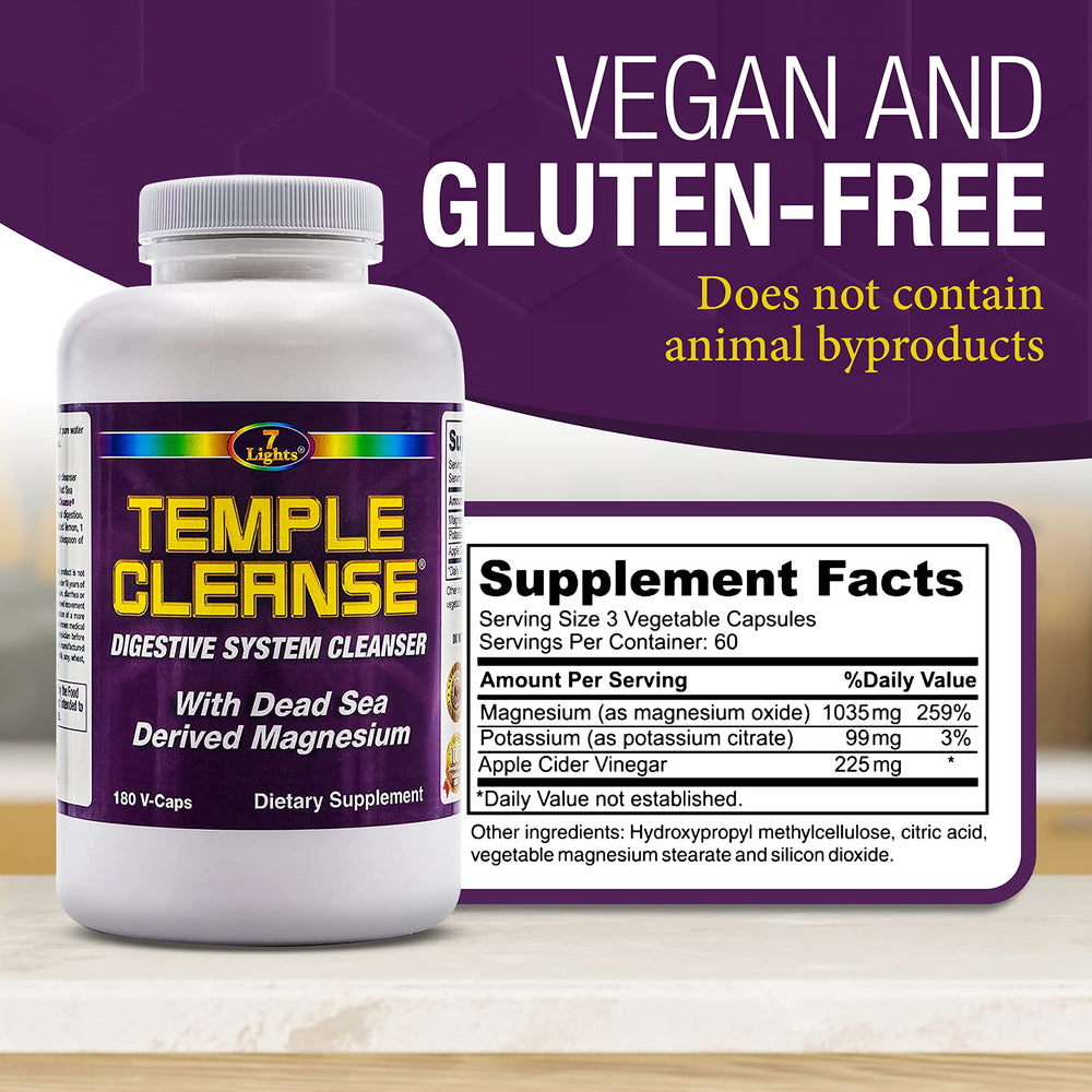 Gentle on stomach Temple Cleanse for both women and men