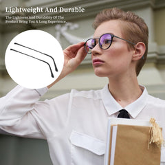 Eyeglass leg length 13.8 cm detail