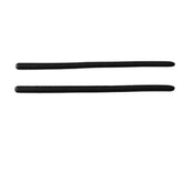 Temple tips for eyeglasses in black color