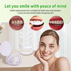 Adjustable fit for comfort - Temporary Veneers Kit