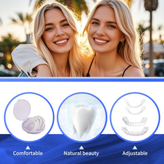 Contents laid out for Temporary Veneers Kit AK03