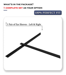 Replacement ear socks for Oakley Base Plane - silicone material - image 3