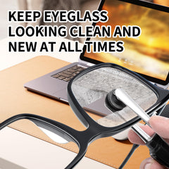 Ten-pack replacement pads for ongoing glasses cleaning