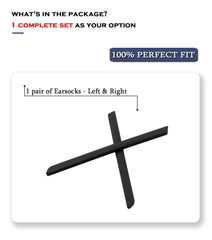 Installation: earsocks aligning with Oakley Sutro TI OO6013 frame