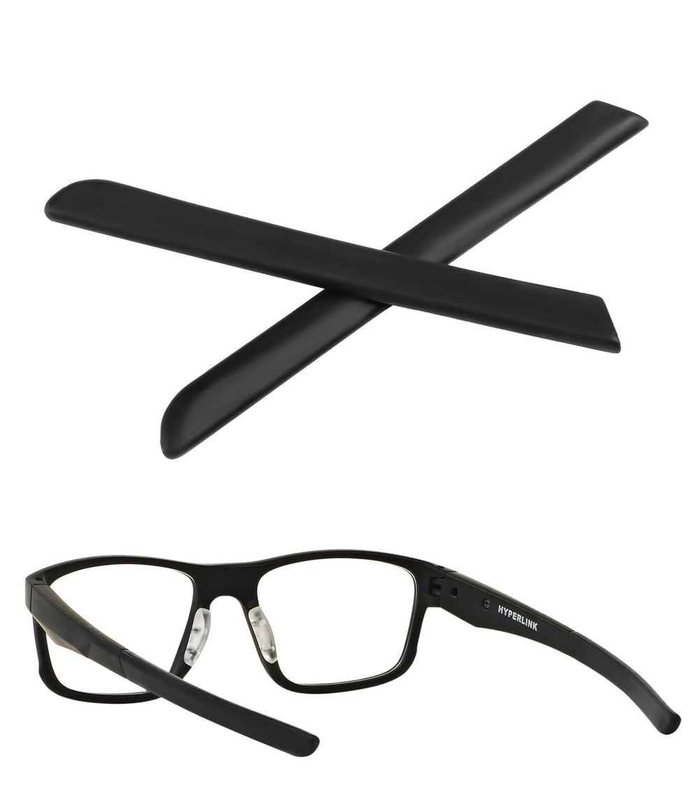 TenDye Replacement Earsocks for Oakley Hyperlink OX8078/OX8051 – black rubber