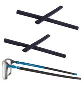 Two pairs of TenDye soft silicone earsocks for Oakley Wheel House RX OX8166 and OO9469 frames