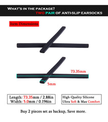 Step-by-step installation of TenDye earsocks on Oakley Wheel House frames