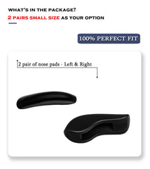 TenDye replacement nose pads for Oakley X Squared OO6011 sunglasses