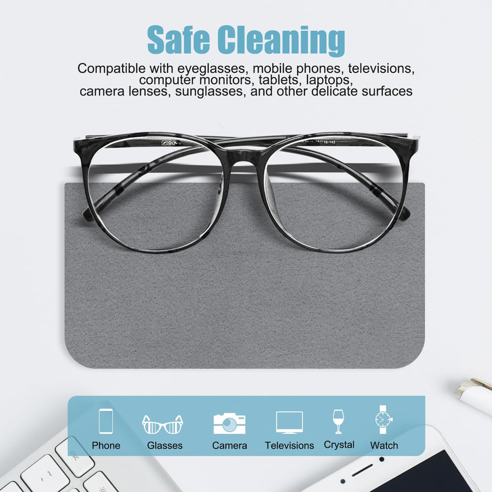 Cloth used to clean electronics and screens