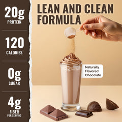 10X Health System vegan protein chocolate canister on pantry shelf