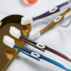 TEONEI toothbrushes 4-pack with assorted colors