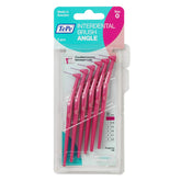 Tepe Angled 0.4mm Pink Interdental Brush ISO Size 0 - angled head