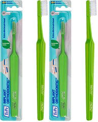 TePe Implant Orthodontic Soft Toothbrush with extra narrow brush head