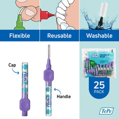 TePe Interdental Brush Original straight head and plastic-coated wire