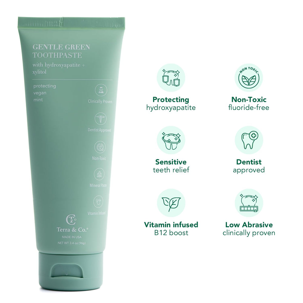 Ingredients highlight: micro hydroxyapatite and mint flavor